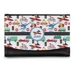 Transportation Genuine Leather Women's Wallet - Small (Personalized)