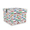 Transportation Gift Boxes with Lid - Canvas Wrapped - Medium - Front/Main
