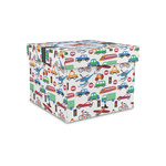 Transportation Gift Box with Lid - Canvas Wrapped - Small (Personalized)