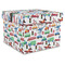 Transportation Gift Boxes with Lid - Canvas Wrapped - XX-Large - Front/Main