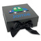 Transportation Gift Boxes with Magnetic Lid - Black - Front (angle)