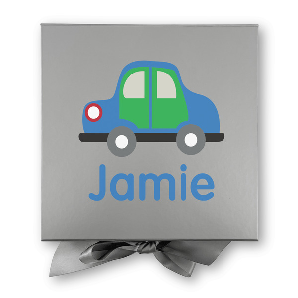Transportation Gift Boxes with Magnetic Lid - Silver - Approval