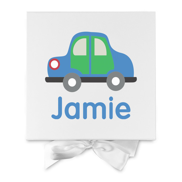 Transportation Gift Boxes with Magnetic Lid - White - Approval