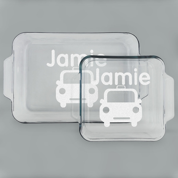 Transportation Glass Baking Dish Set - MAIN (set)