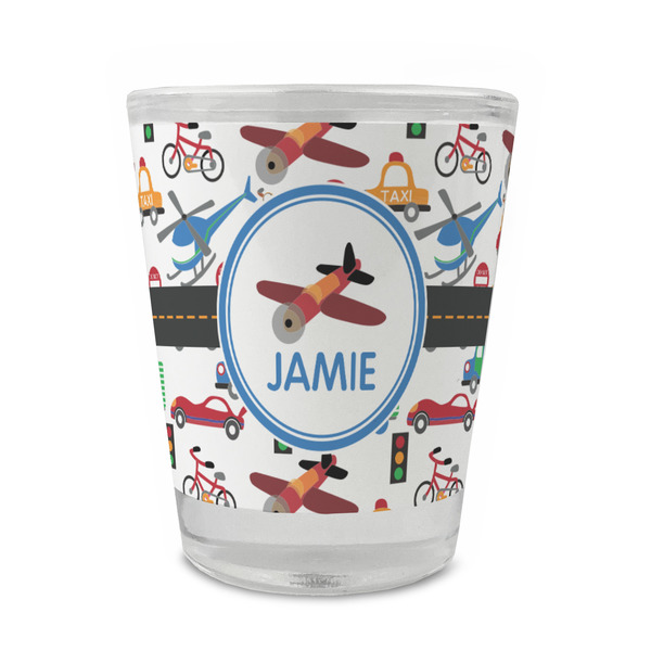 Transportation Glass Shot Glass - Standard - FRONT