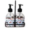 Transportation Glass Soap & Lotion Bottle Set (Personalized)
