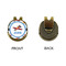 Transportation Golf Ball Hat Clip Marker - Apvl - GOLD