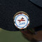 Transportation Golf Ball Marker Hat Clip - Gold - On Hat