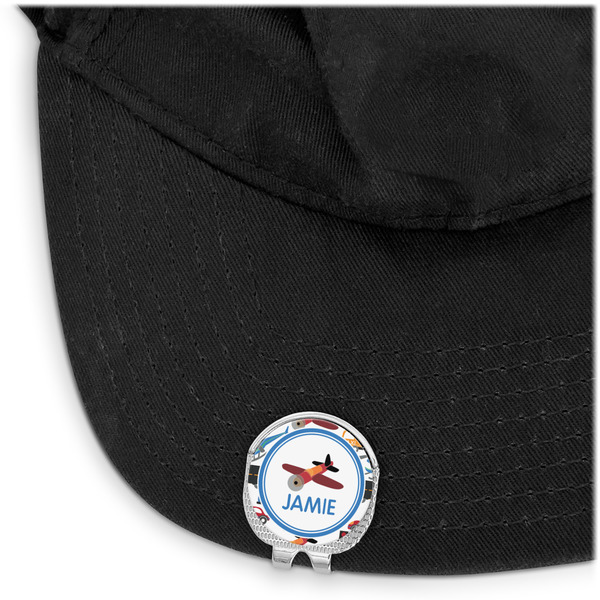 Transportation Golf Ball Marker Hat Clip - Main