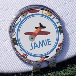 Transportation Golf Ball Marker - Hat Clip