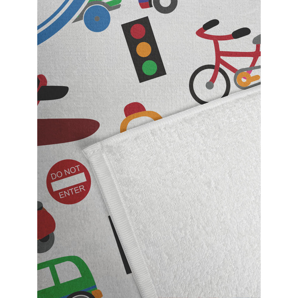 Transportation Golf Towel - Detail