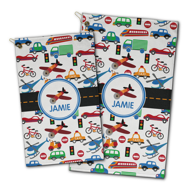 Transportation Golf Towel - PARENT (small and large)