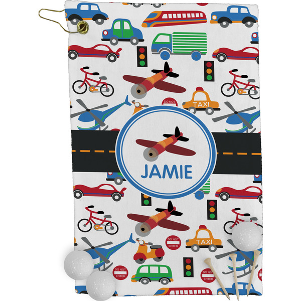 Transportation Golf Towel (Personalized)