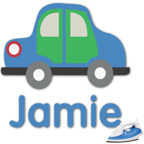 Custom Transportation Graphic Iron On Transfer (Personalized)