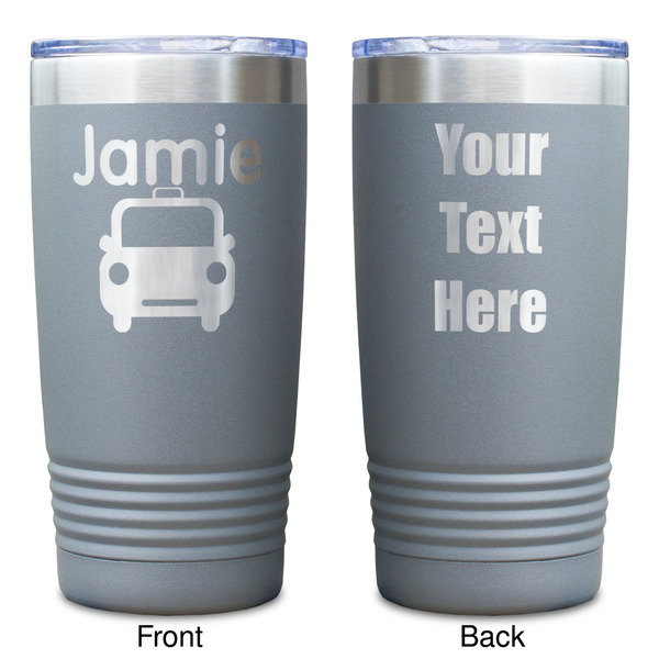 Transportation Gray Polar Camel Tumbler - 20oz - Double Sided - Approval