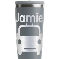 Transportation RTIC Everyday Tumbler with Straw - 28oz - Grey - Single-Sided (Personalized)
