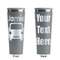 Transportation Grey RTIC Everyday Tumbler - 28 oz. - Front and Back