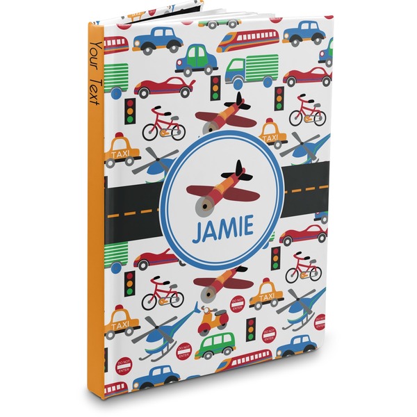 Custom Transportation Hardbound Journal (Personalized)