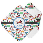 Transportation Hooded Baby Towel (Personalized)