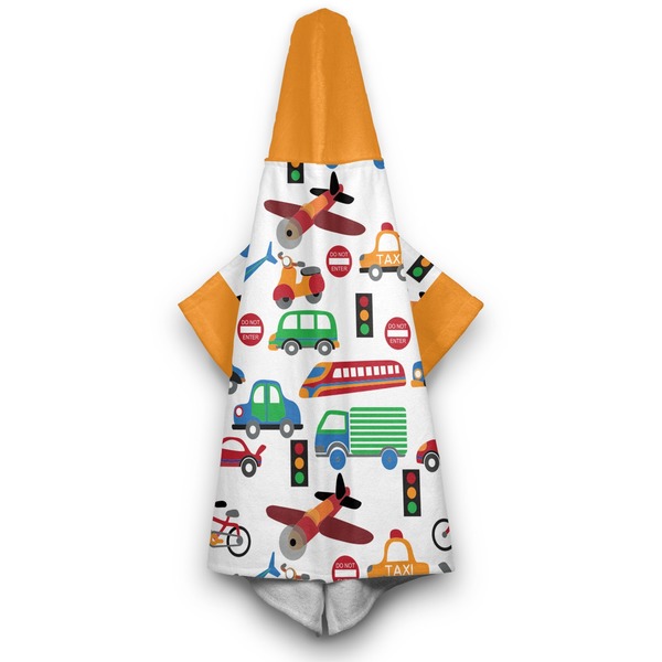 Transportation Hooded Towel - Hanging