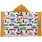 Transportation Kids Hooded Towel (Personalized)