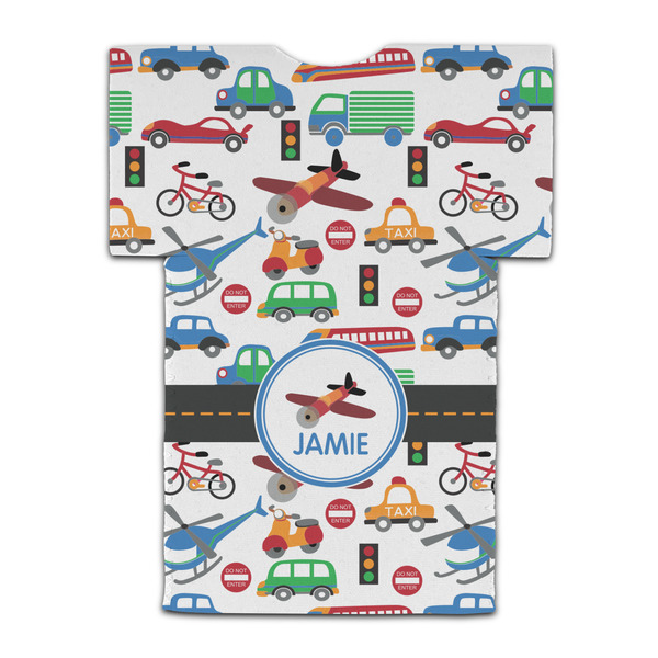 Transportation Jersey Bottle Cooler - BACK (flat)