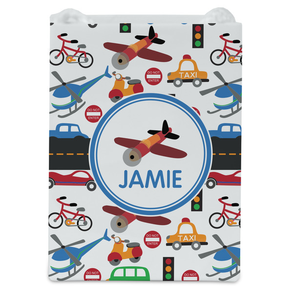 Transportation Jewelry Gift Bag - Gloss - Front