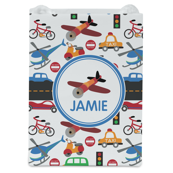 Transportation Jewelry Gift Bag - Matte - Front