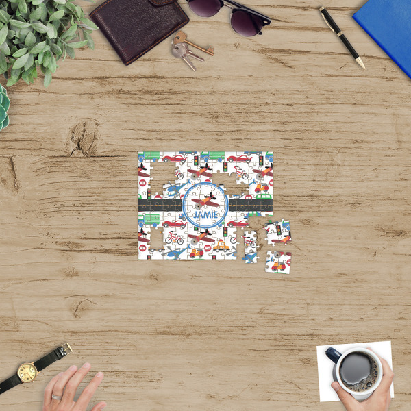 Transportation Jigsaw Puzzle 110 Piece - In Context