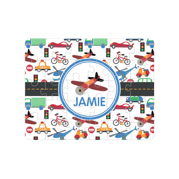 Custom Transportation Jigsaw Puzzles (Personalized)
