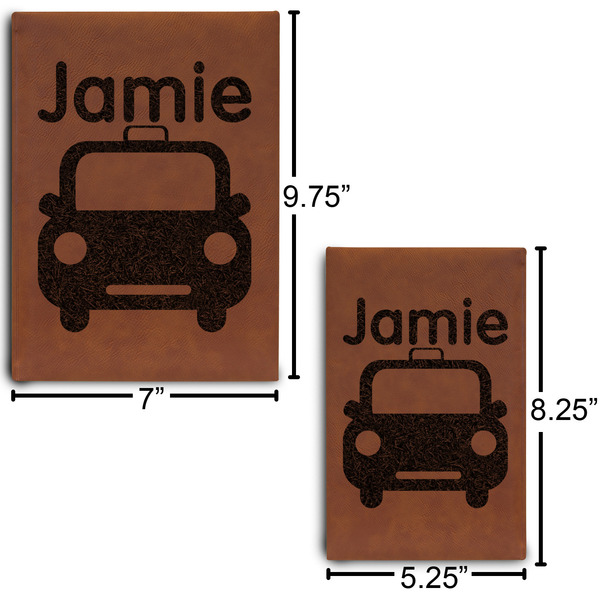 Transportation Journal Size Comparisons w/ Dimensions