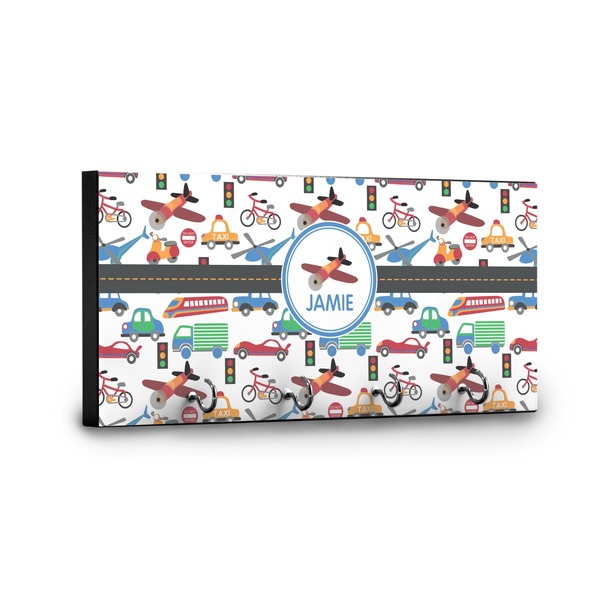 Transportation Key Hanger - Front View with Hooks