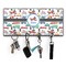 Transportation Key Hanger w/ 4 Hooks w/ Graphics and Text