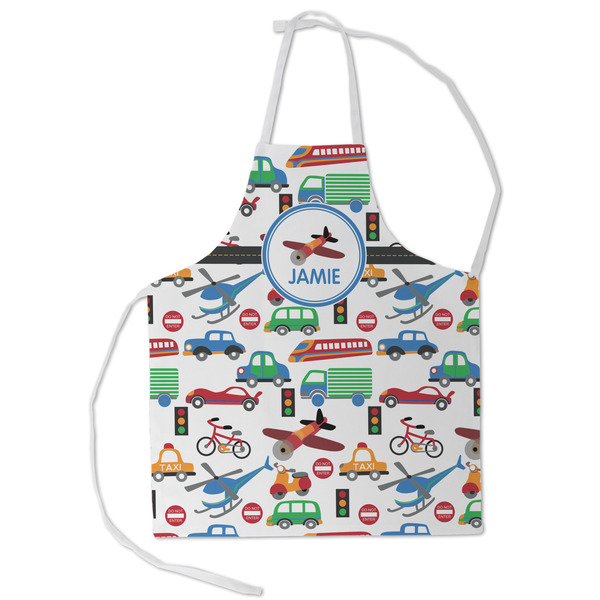 Custom Transportation Kid's Apron - Small (Personalized)