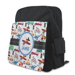 Transportation Preschool Backpack (Personalized)