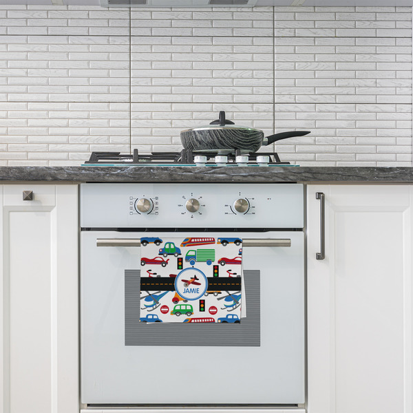 Transportation Kitchen Towel - Poly Cotton - Lifestyle