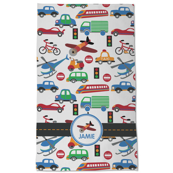 Transportation Kitchen Towel - Poly Cotton - Full Front