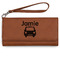 Transportation Ladies Wallet - Leather - Rawhide - Front View