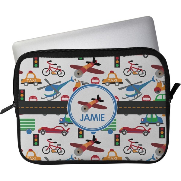 Custom Transportation Laptop Sleeve / Case - 13" (Personalized)