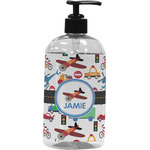 Transportation Plastic Soap / Lotion Dispenser (16 oz - Large - Black) (Personalized)