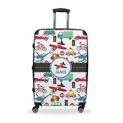 Transportation Suitcase - 28" Large - Checked w/ Name or Text
