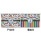 Transportation Large Zipper Pouch Approval (Front and Back)