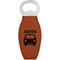 Transportation Leatherette Bottle Opener (Personalized)