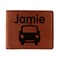 Transportation Leatherette Bifold Wallet (Personalized)