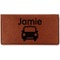 Transportation Leatherette Checkbook Holder (Personalized)