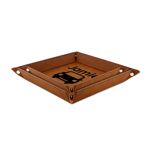Transportation Leather Valet Trays - PARENT MAIN (both trays)