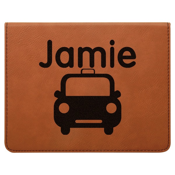 Transportation Leatherette 4-Piece Wine Tool Set Flat