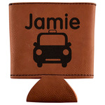 Transportation Leatherette Can Sleeve (Personalized)