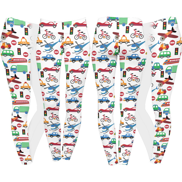 Transportation Leggings Turn Around - Apvl