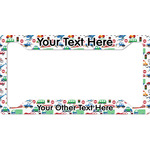 Transportation License Plate Frame - Style A (Personalized)